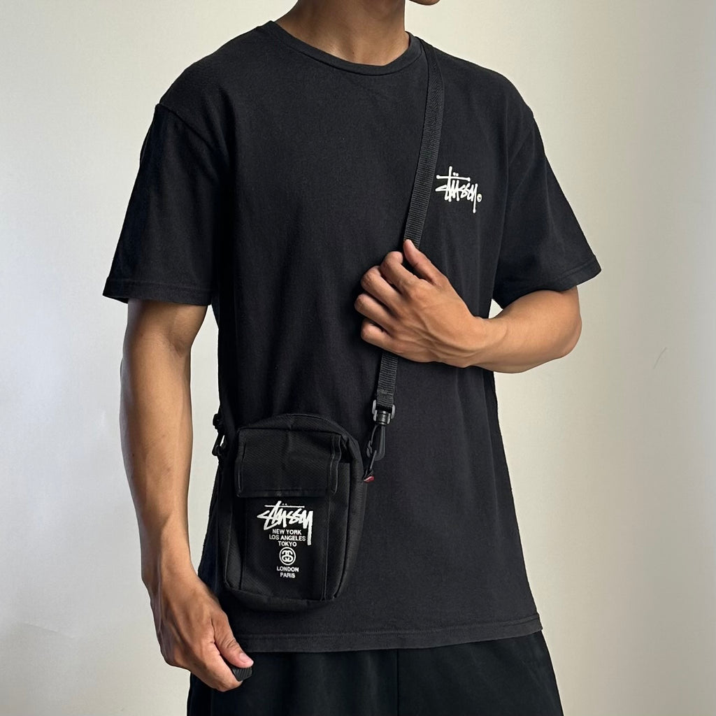 Stussy Sling Bag in Black — SOLD