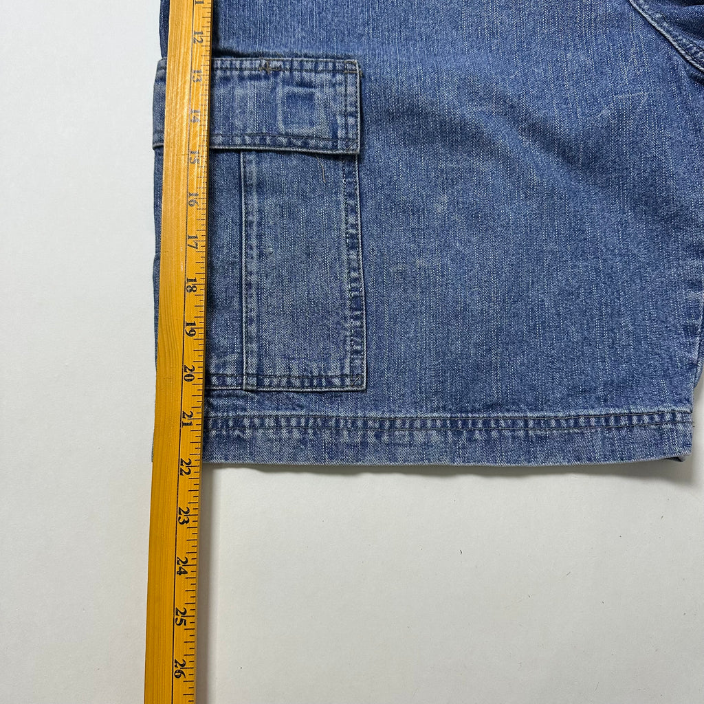Wrangler Cargo Denim Jorts (Size 34) — SOLD