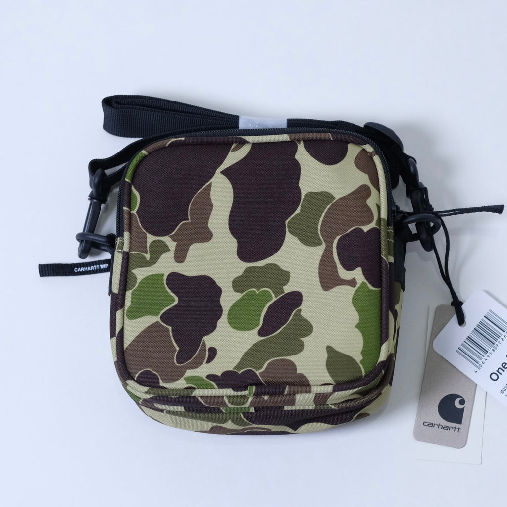 Carhartt WIP Essentials Bag, Small Camo Duck Green