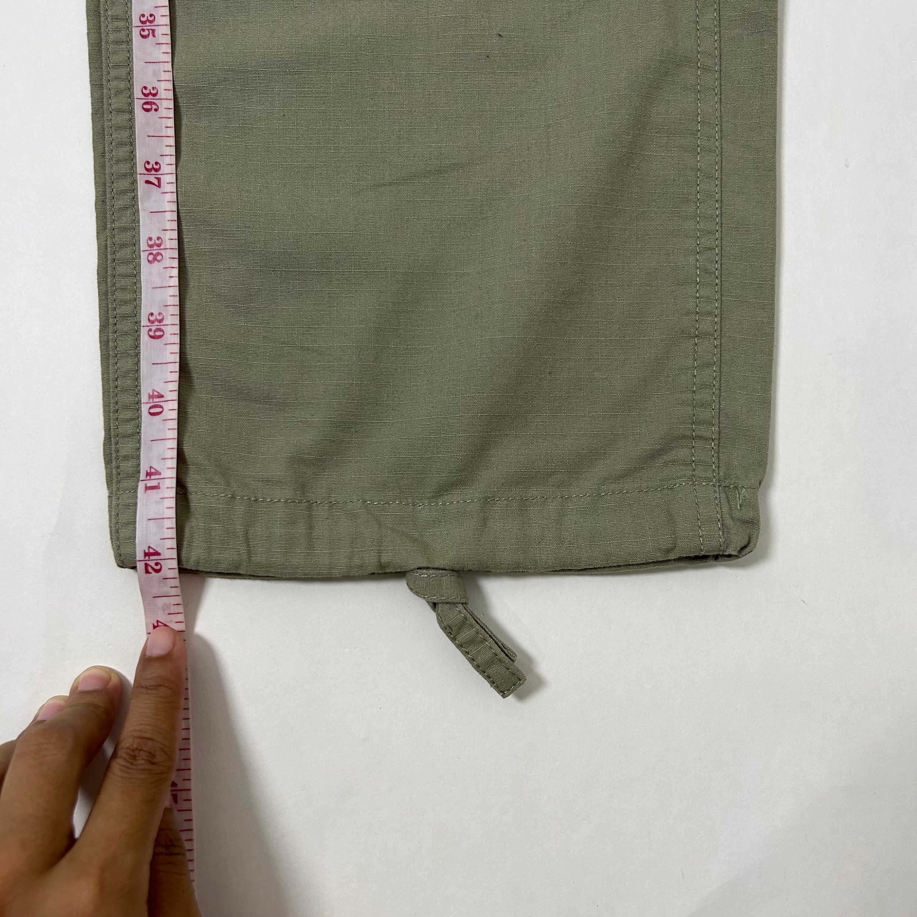 Stussy Cargo Ripstop Pants in Olive Green (Size 32)