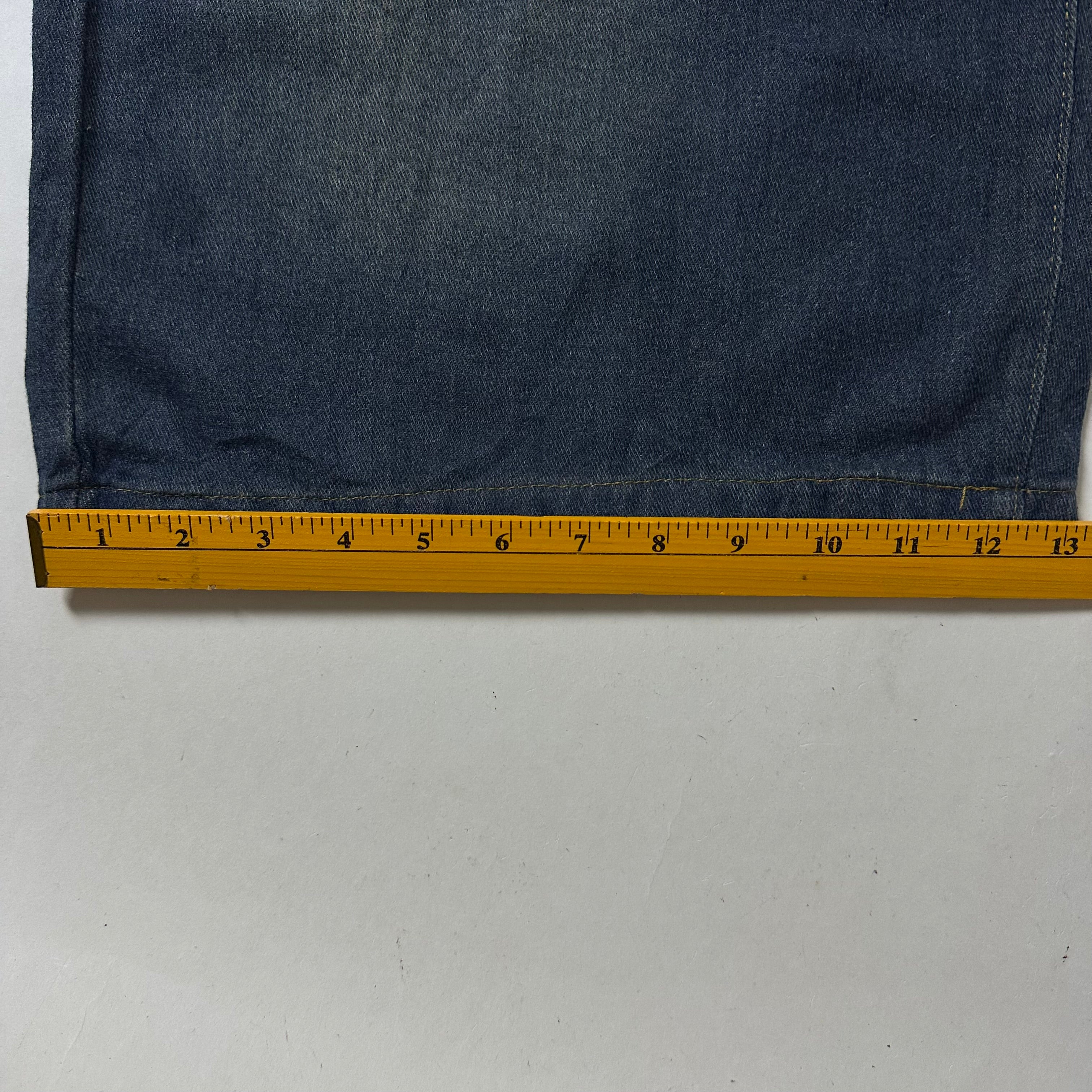 Random Baggy Long Jorts Washed Blue (Size 36)