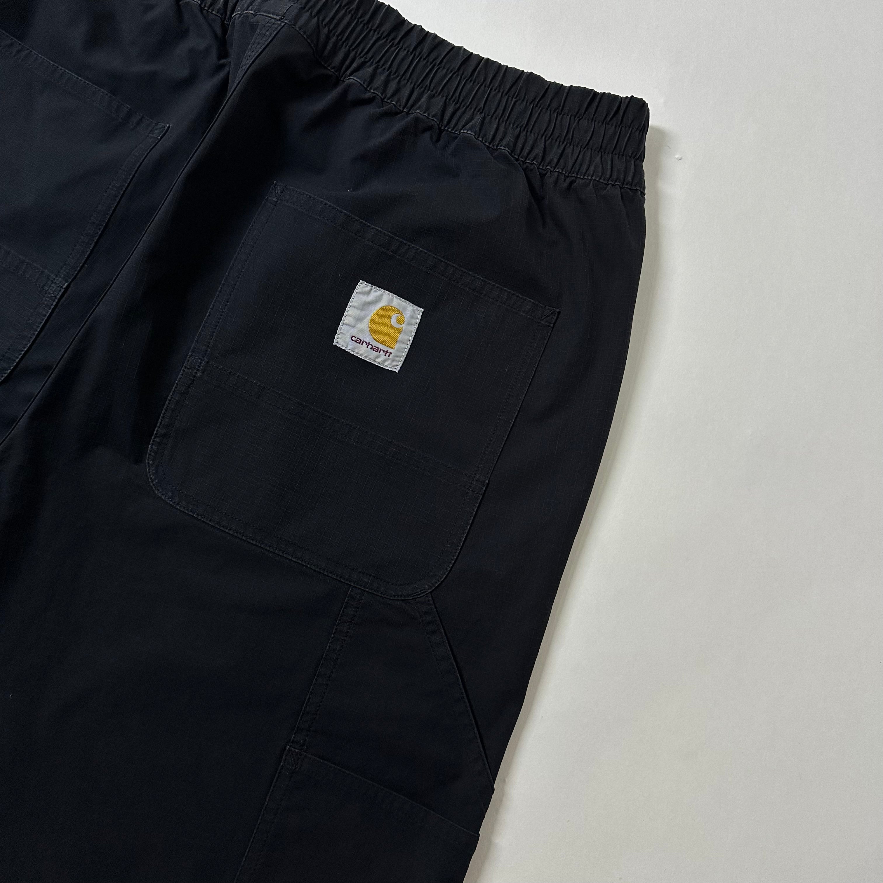 Carhartt WIP Double Knee Carpenter Shorts in Black (Size 30-36)