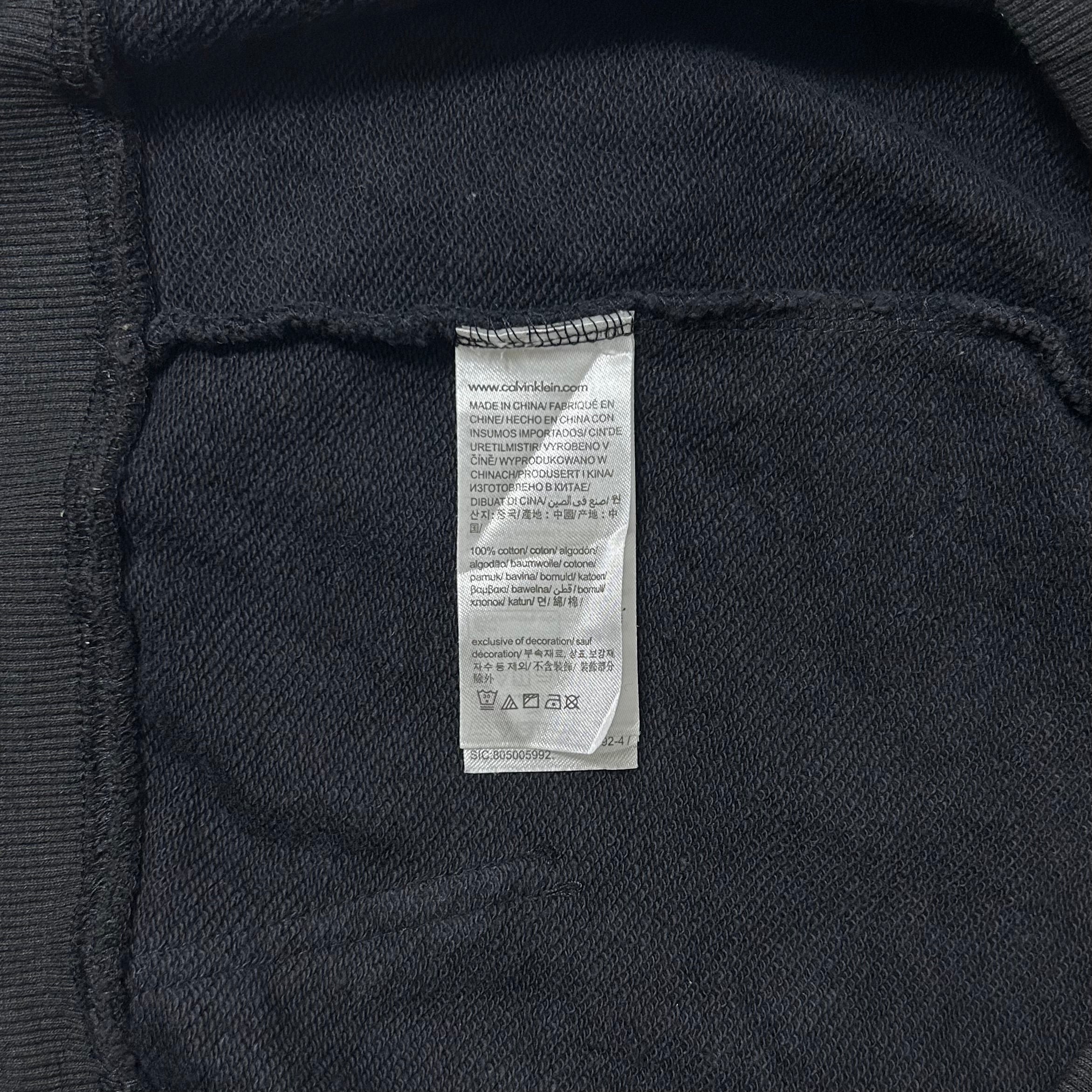 Calvin Klein Hoodie Jacket in Black Size Medium (OFF only)
