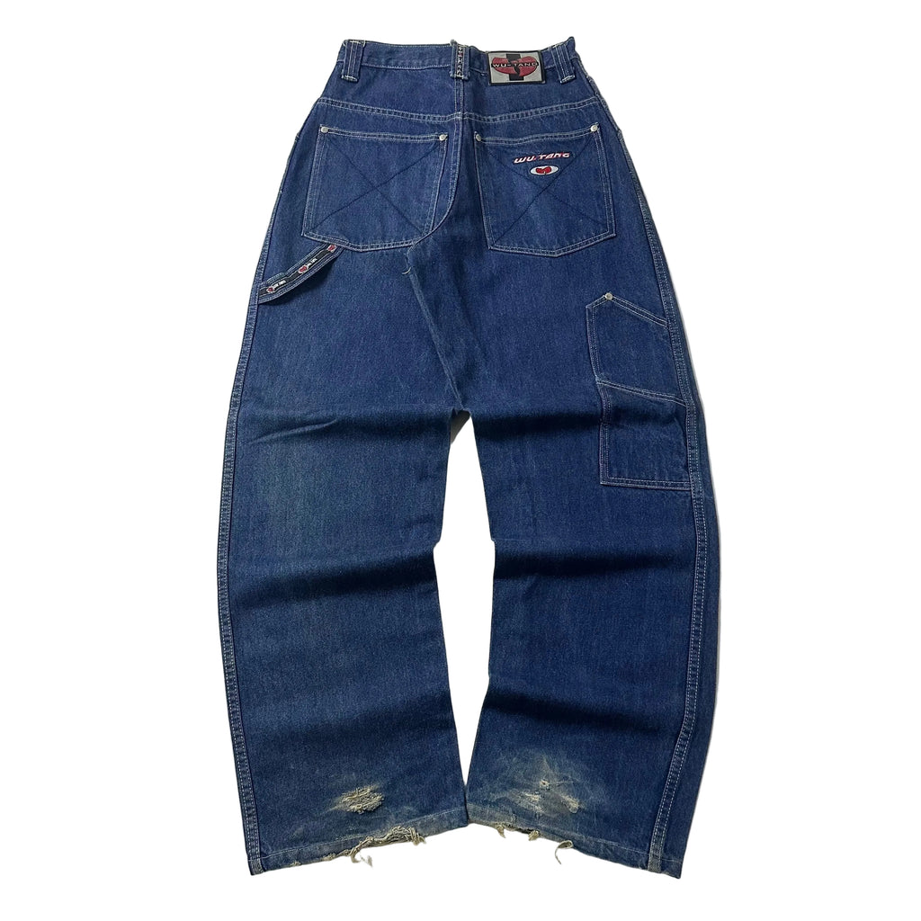 Wu-Tang Clan Carpenter Pants in Dark Blue Jeans (Size 28)