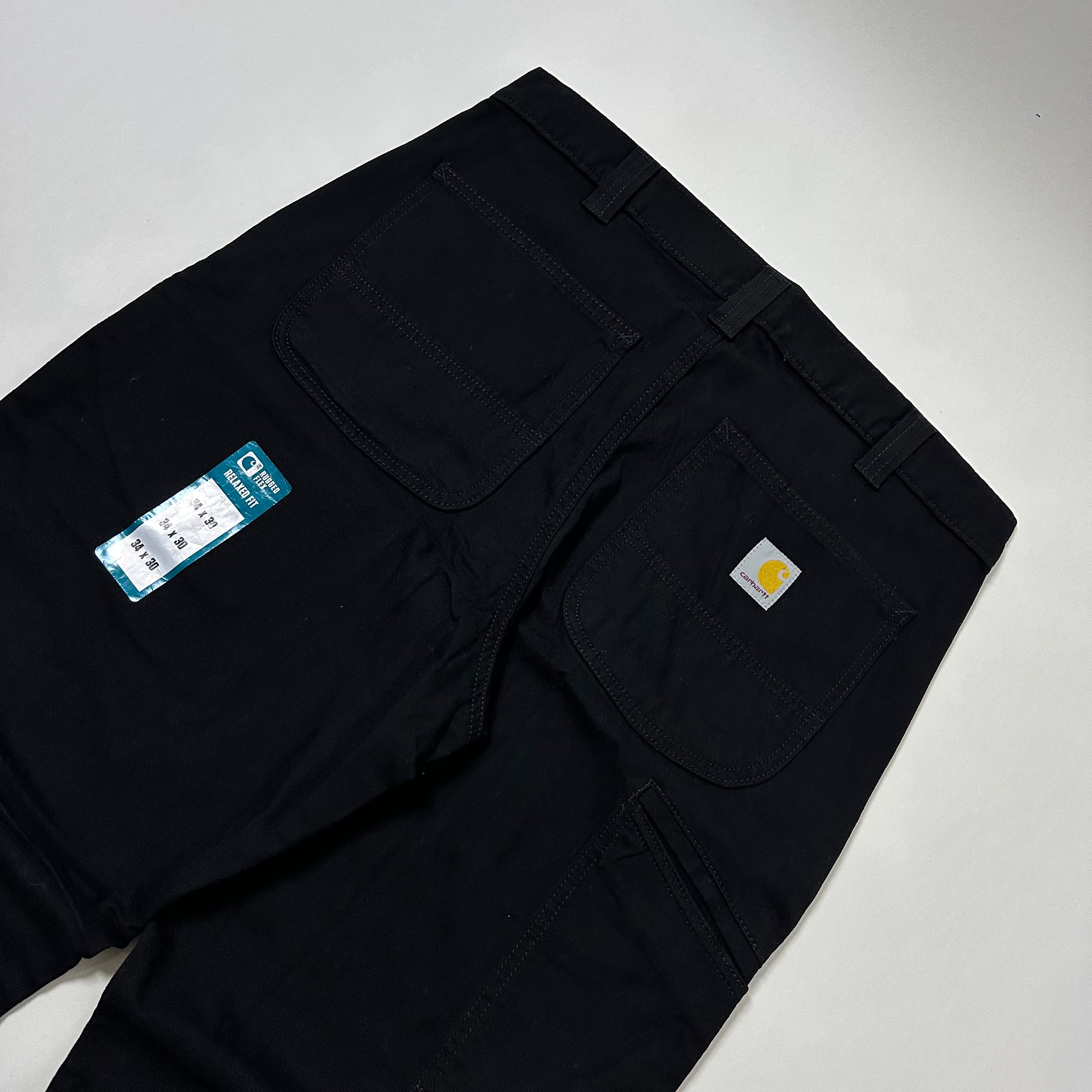 Carhartt Rugged Flex Relaxed Fit Pants Black Size 34
