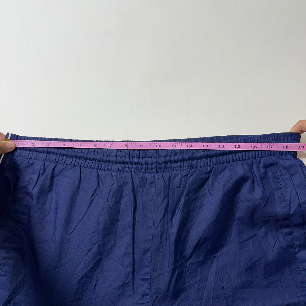 Vintage Y2K Adidas Track Pants in Navy Blue (Size 32-38)
