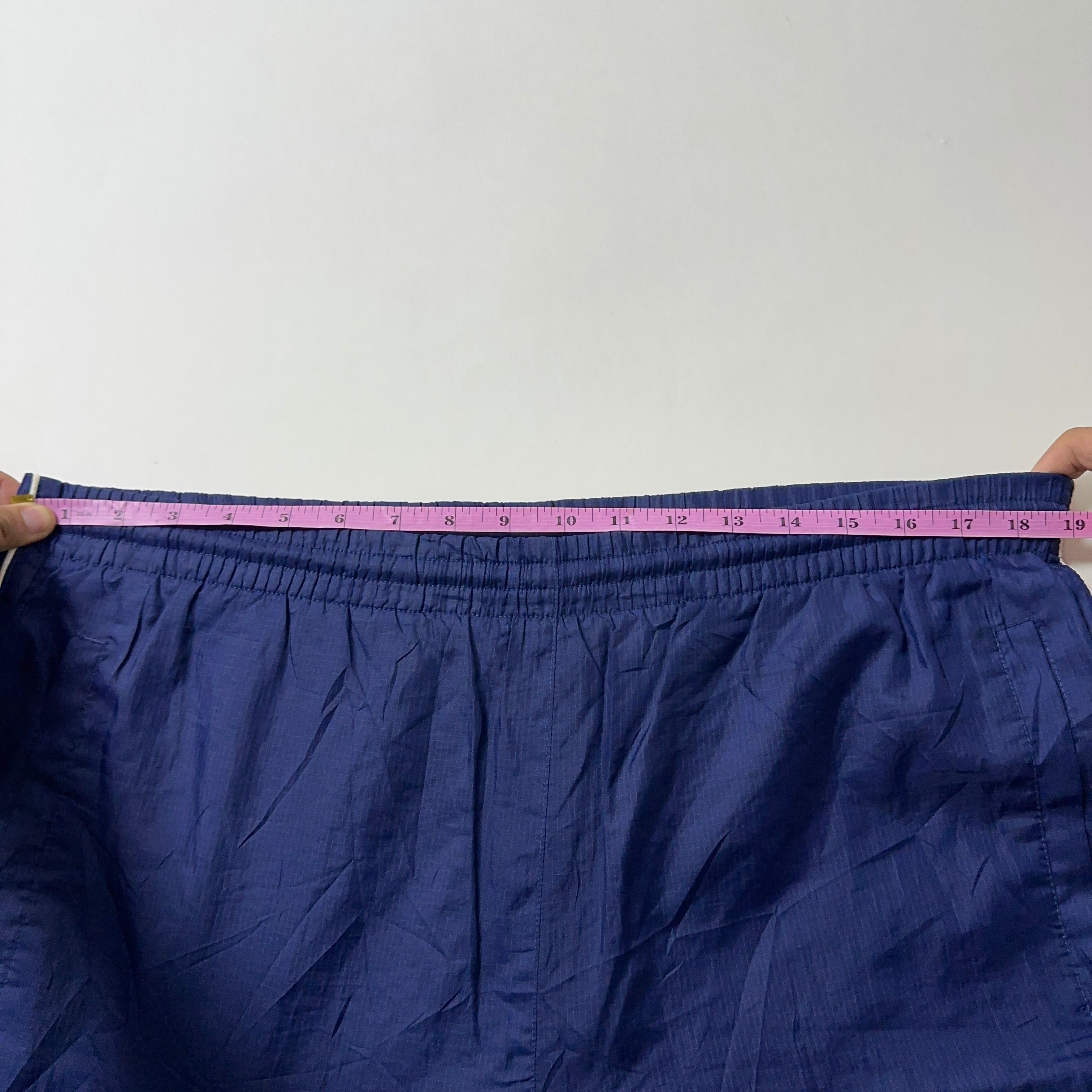 Vintage Y2K Adidas Track Pants in Navy Blue (Size 32-38)