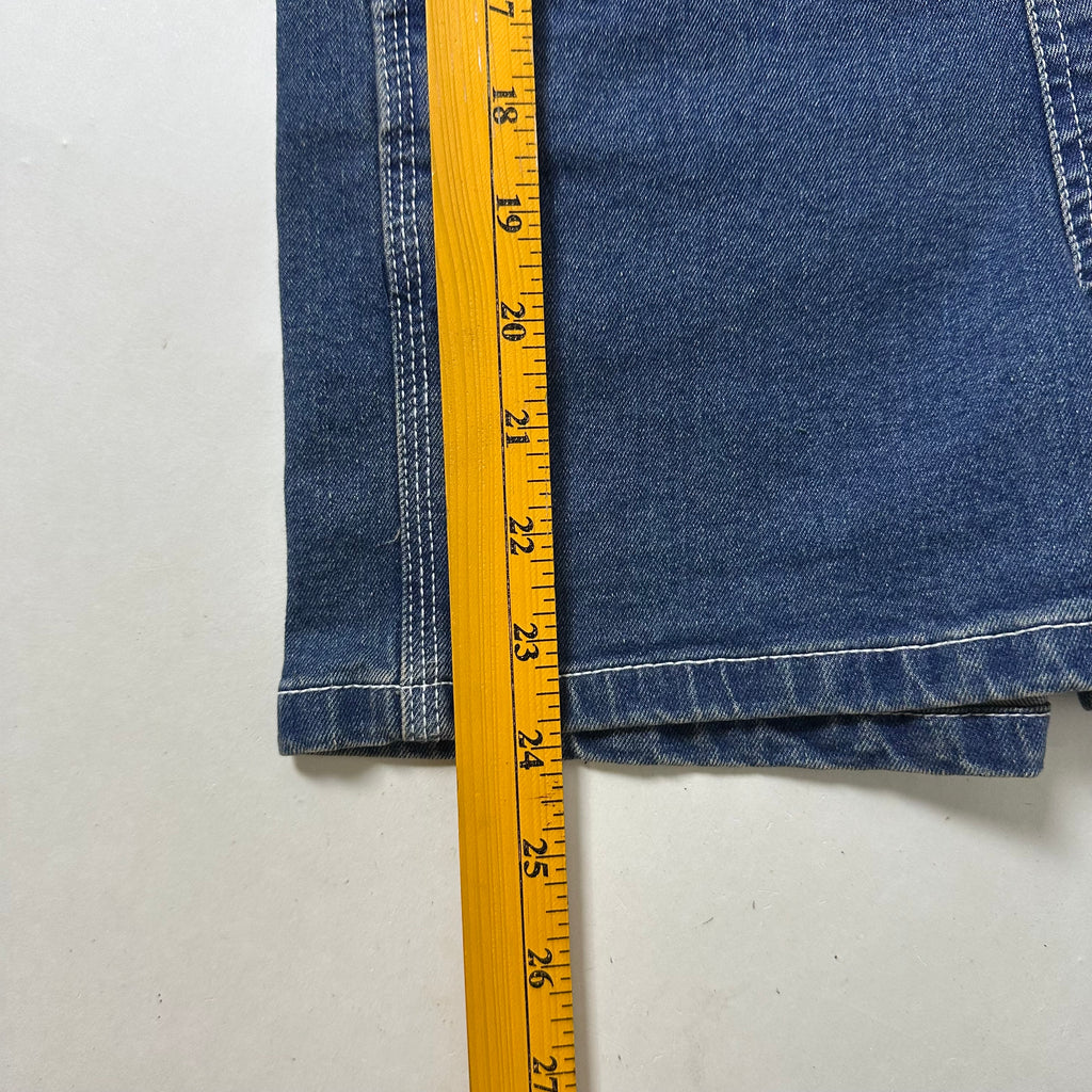 Carhartt Kids Denim Short Bib Overalls (Size 7) New with tags