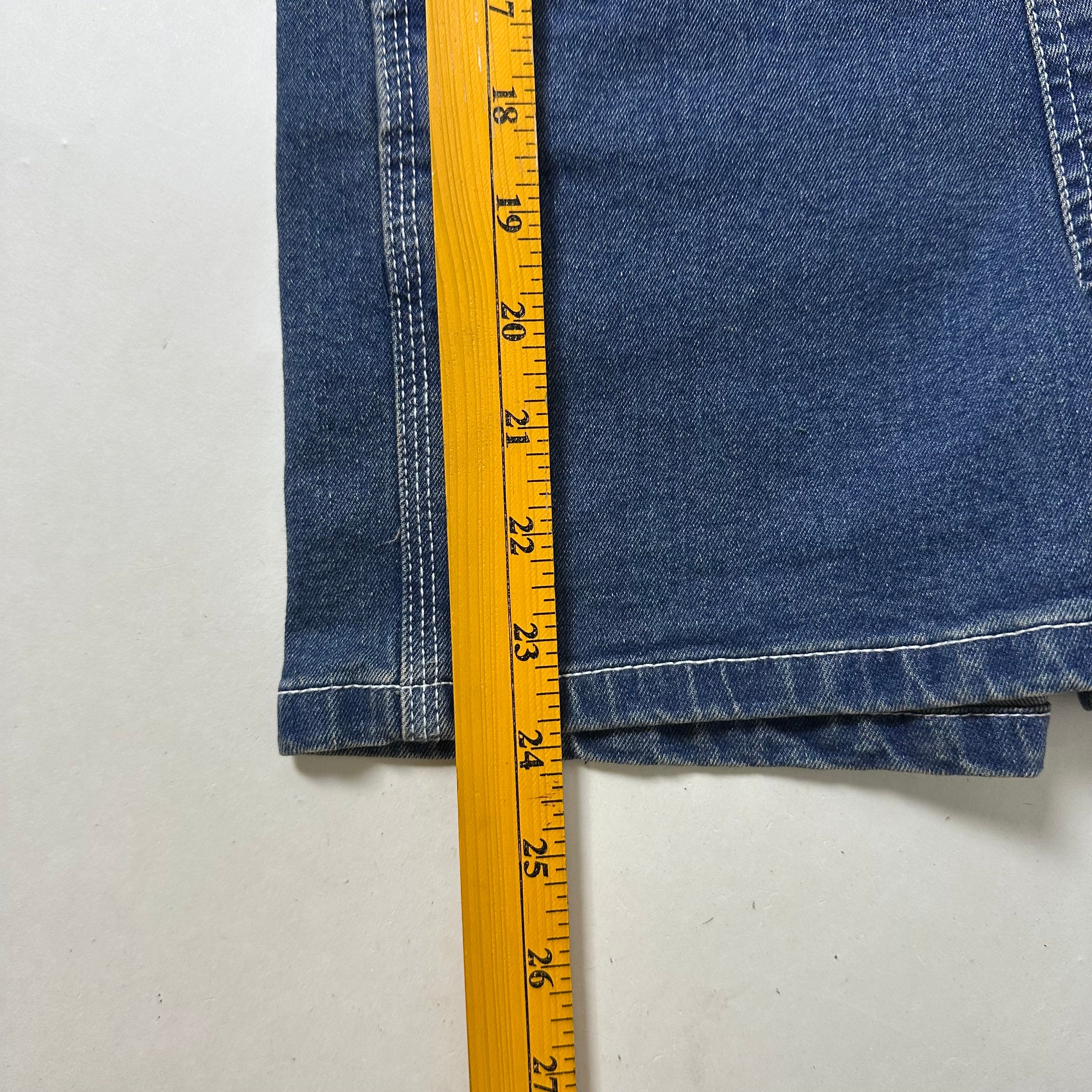 Carhartt Kids Denim Short Bib Overalls (Size 7) New with tags