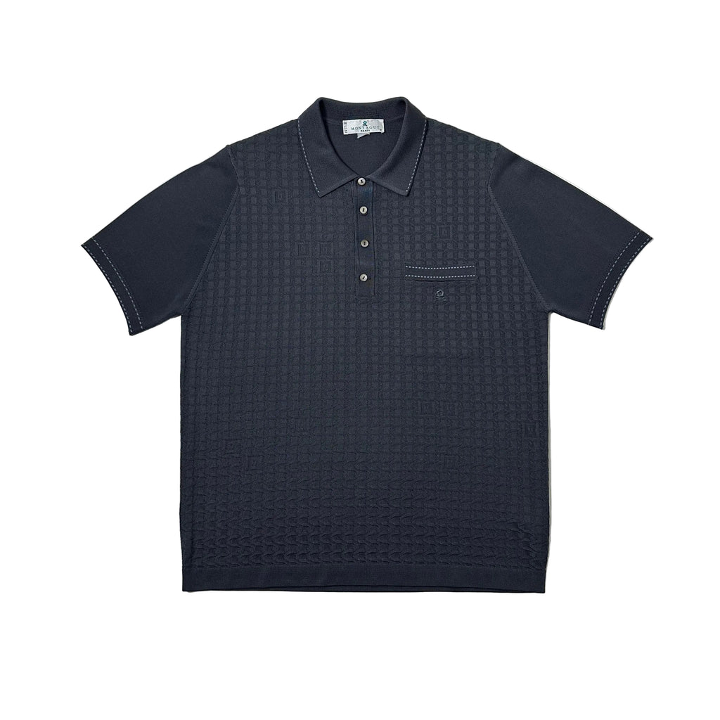 Montagut Paris Short-sleeved Polo Shirt in dark gray (Size 5, Large)