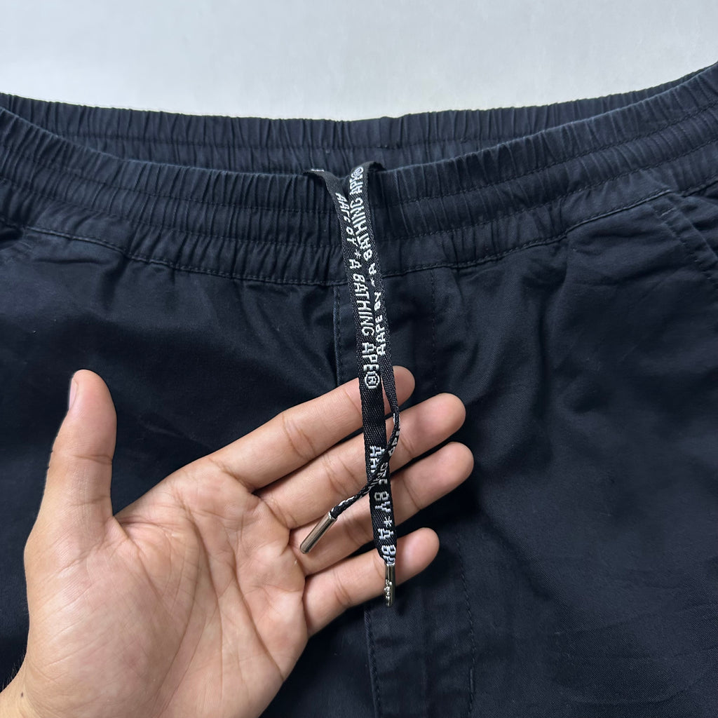 AAPE by A Bathing Ape Jogger Pants in Black (Size Medium 28-34)