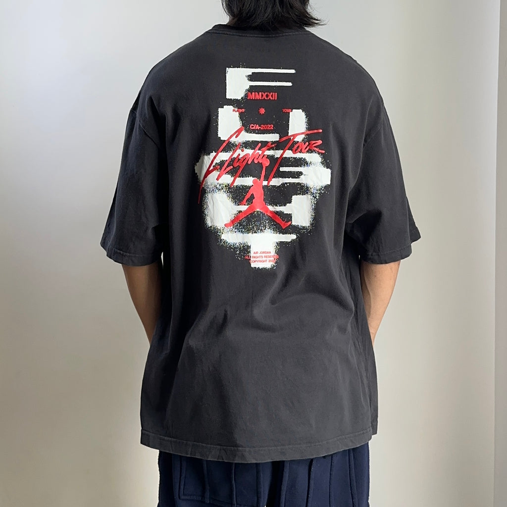Air Jordan FW22 LogoT T-shirt Dark Gray Size XL