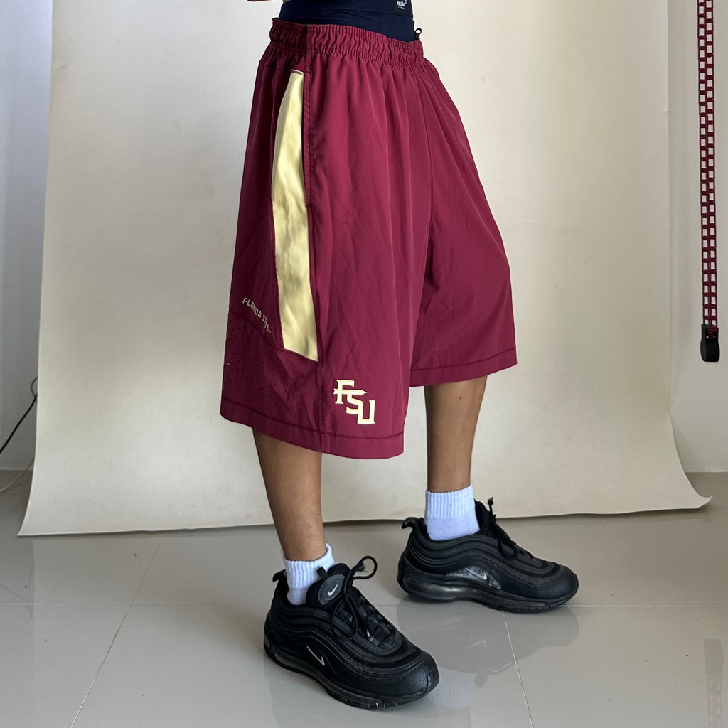 Nike Florida State Seminoles Athletic Shorts in Garnet red (Size XL 32-36) — SOLD