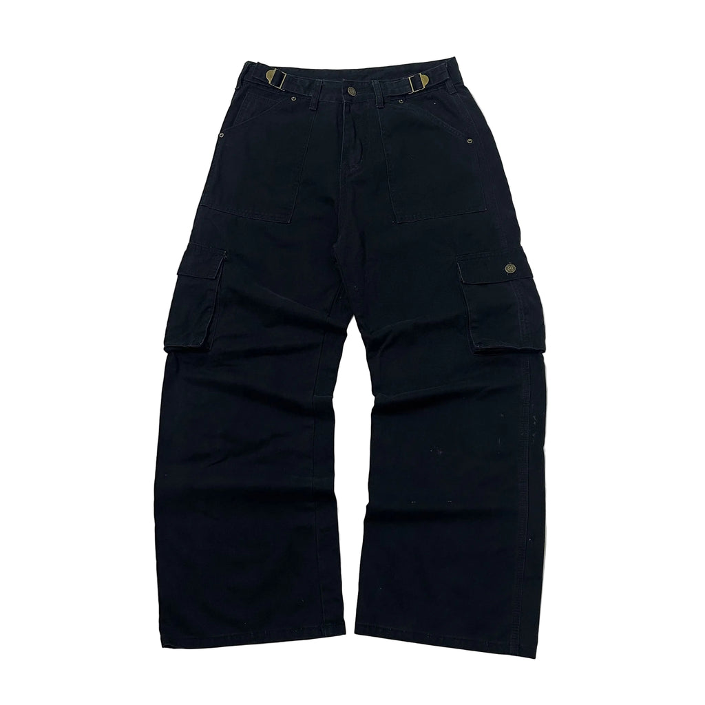 Random Baggy Cargo Pants Black (Size 32)