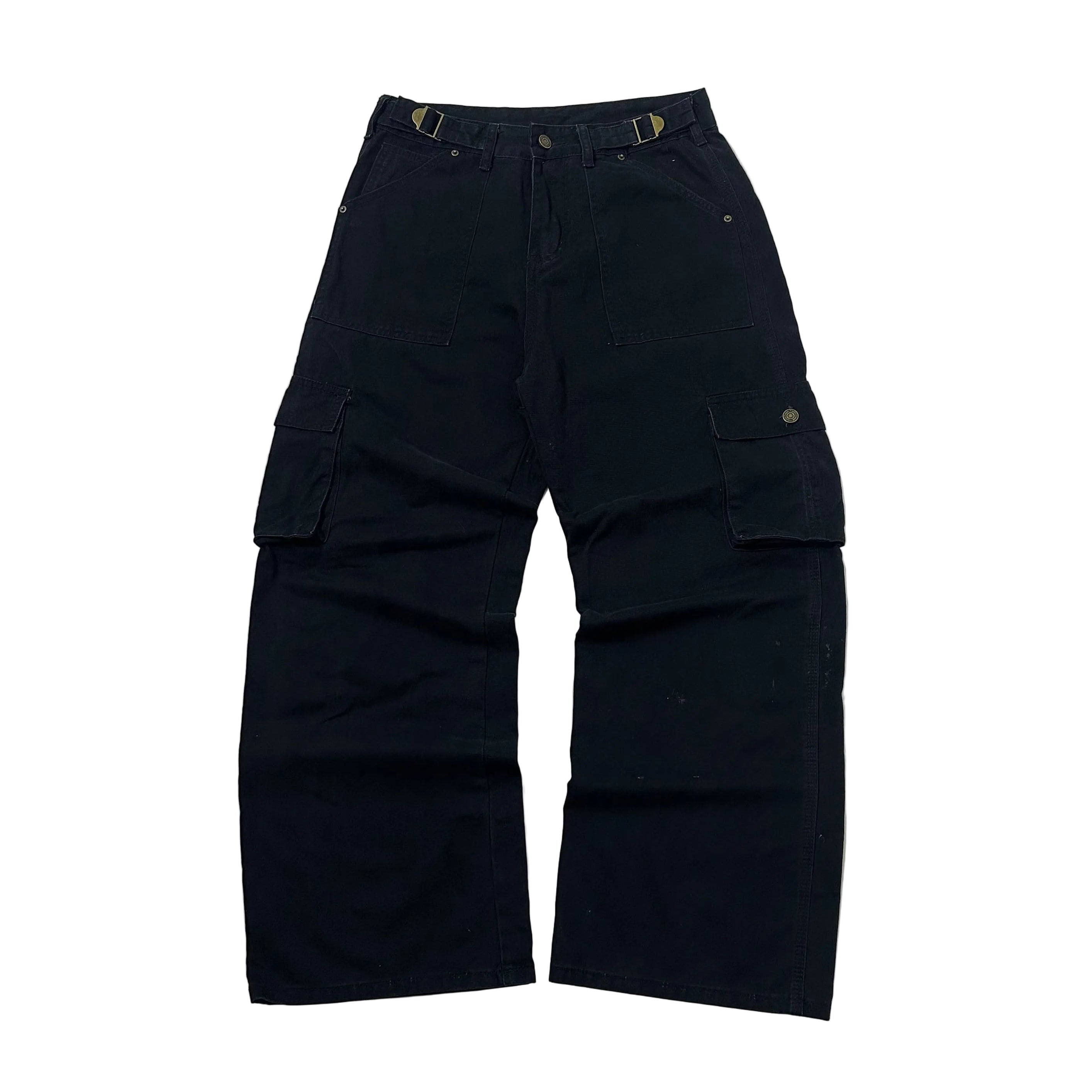 Random Baggy Cargo Pants Black (Size 32)
