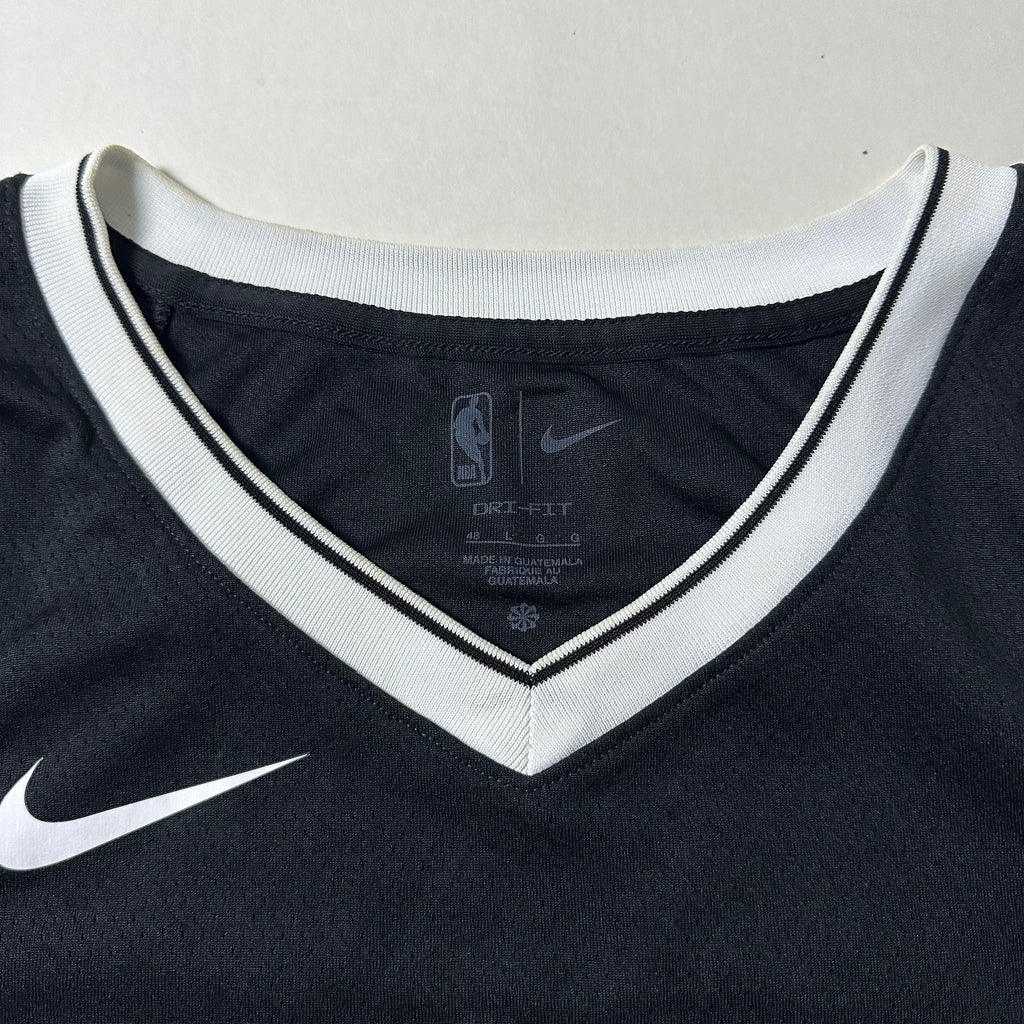 Nike “Mikal Bridges” Brooklyn Nets Jersey in Black (Size Large)