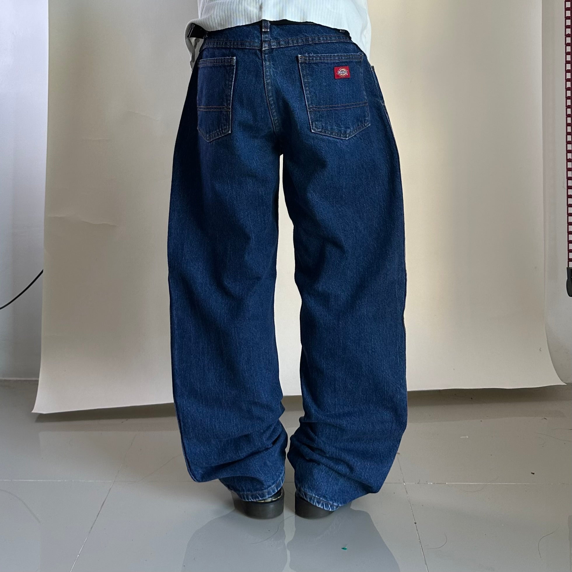 DICKIES Relaxed Fit Dark Wash Denim Pants (Size 36)