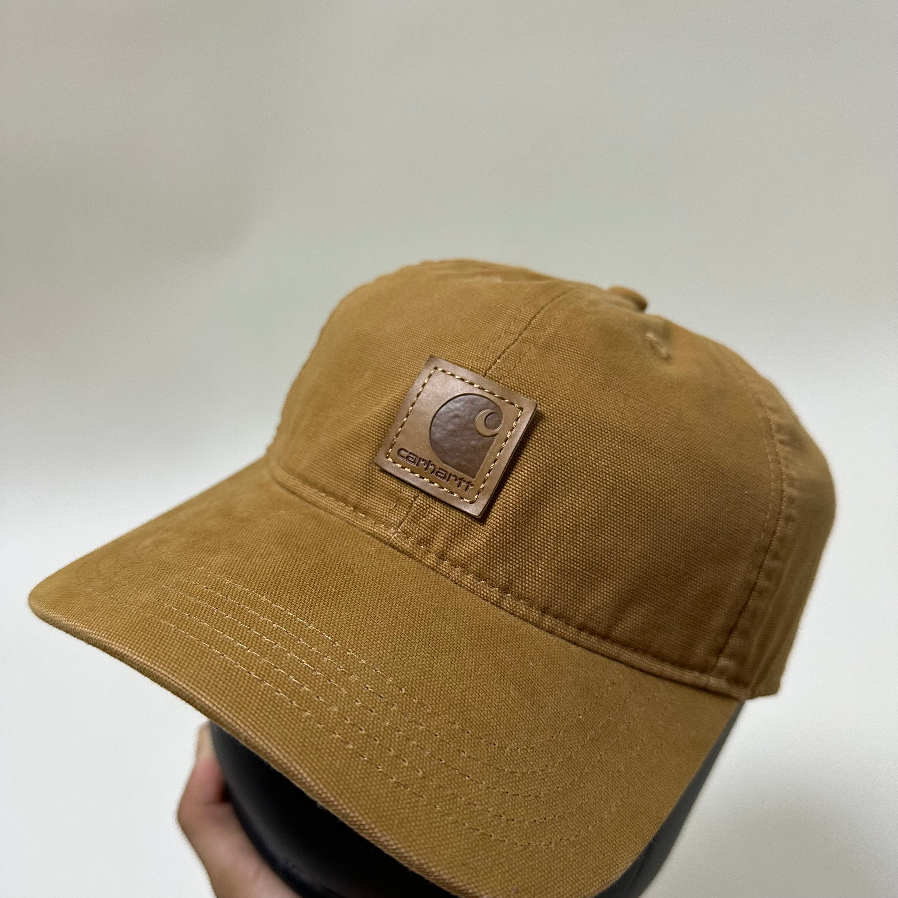 Carhartt Odessa Brown Canvas Cap One Size Fits All