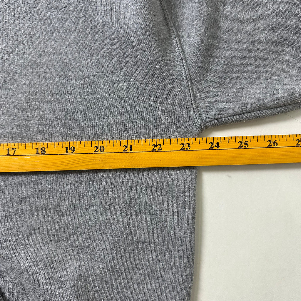 Vintage 90’s Russell Athletic Full-zip Hoodie Jacket in Gray (Size Large)