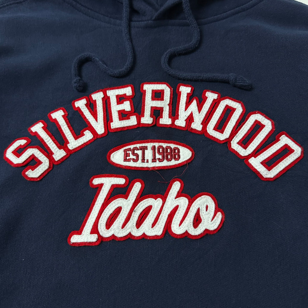 Silverwood Hoodie Jacket in Navy Blue Size Small (Best Fit Large)