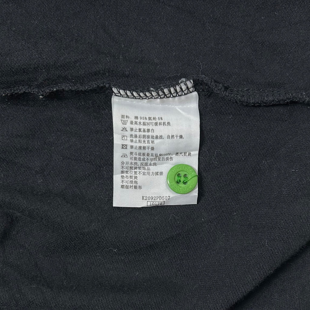 Kappa Jamaica Polo T-shirt in Black Size XL (Best Fit Large)