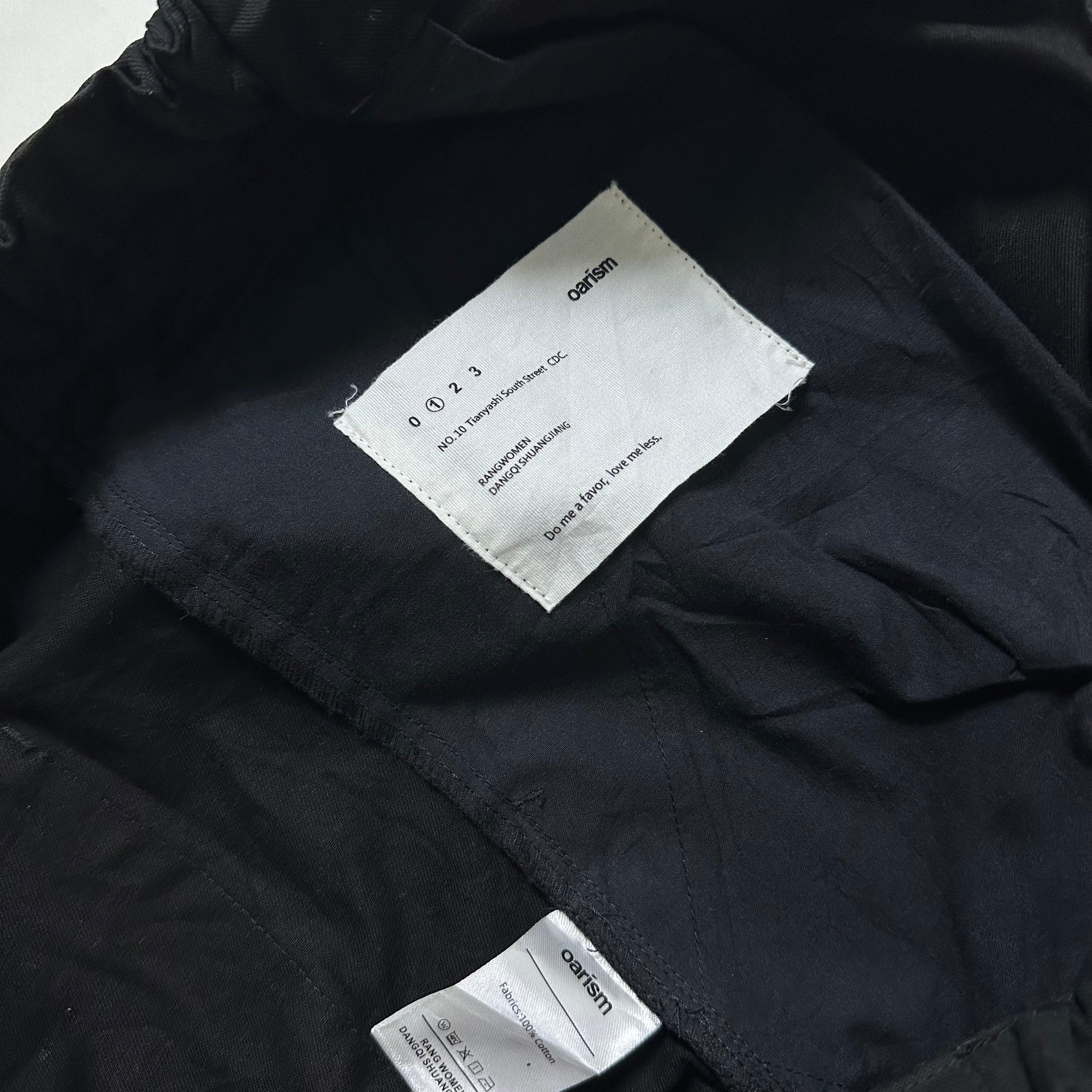 Oarism Baggy Carpenter Pants in Black (Size 30-36)