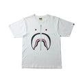 BAPE Shark T-Shirt in White (Size Medium)