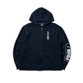 Puma Zip-up Hoodie Jacket in Black (Size Medium)