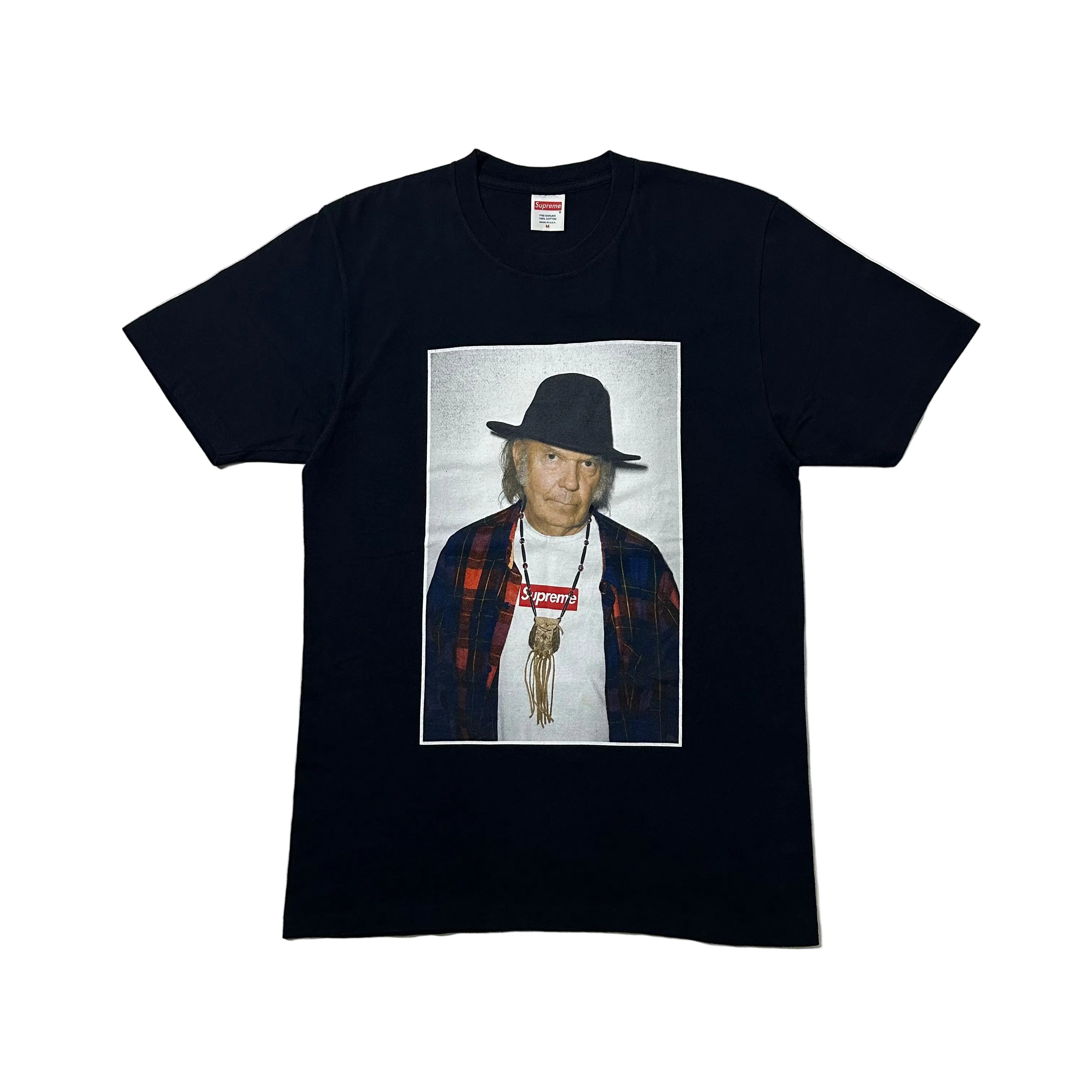 Supreme Neil Young Photo Tee Black Medium