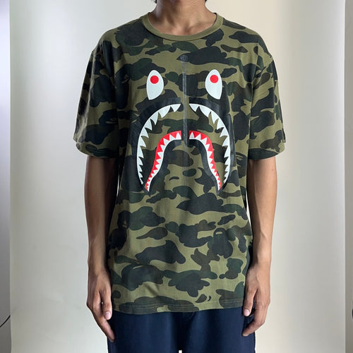 BAPE Shark First Camouflage T-shirt XL