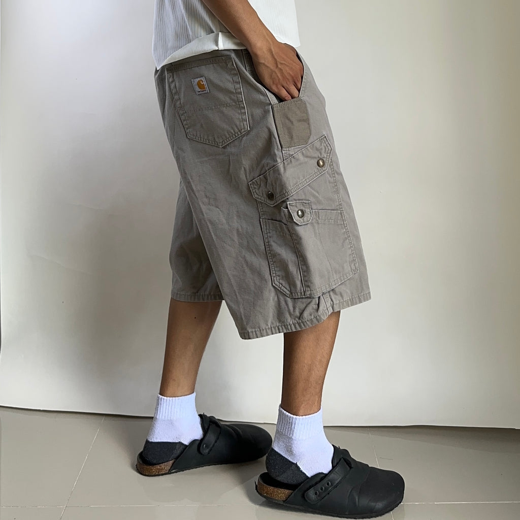 Carhartt Ripstop Dessert Cargo Work Shorts Size 42