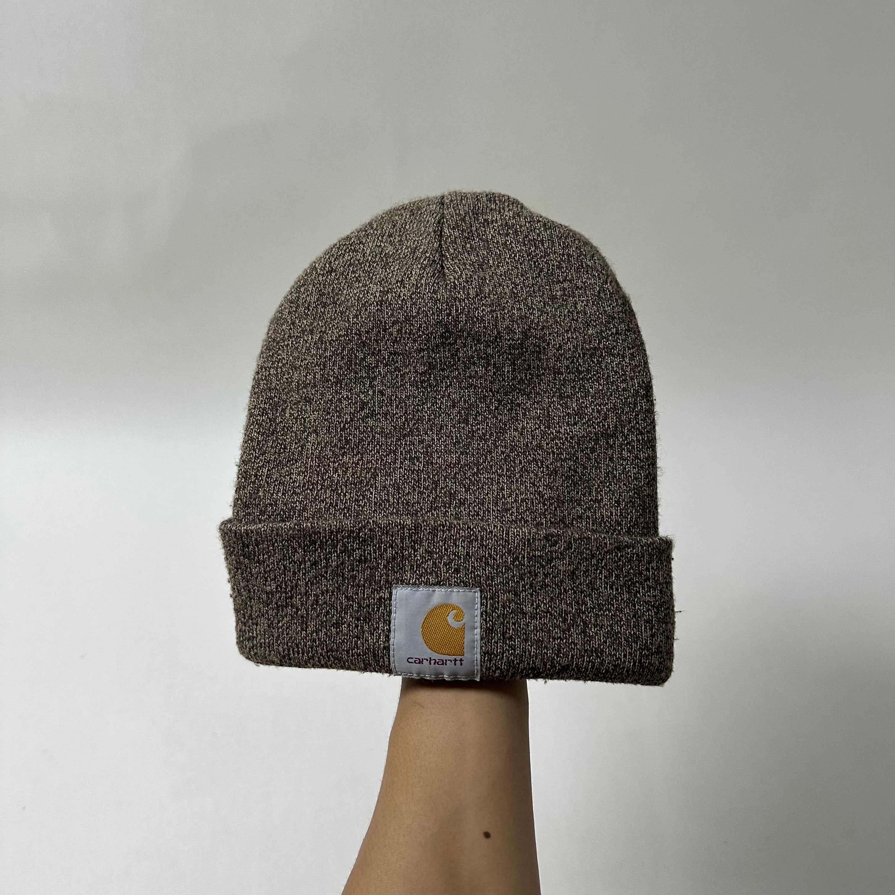 Carhartt Acrylic Knit Beanie in Brown Sandstone (One Size) — SOLD