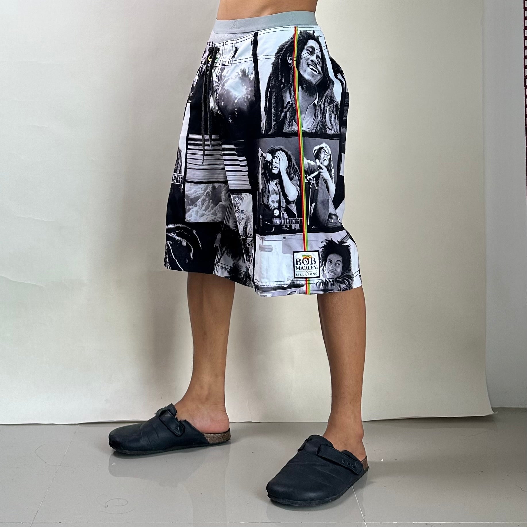 Billabong x BOB MARLEY Board Shorts All Over Print Size 32