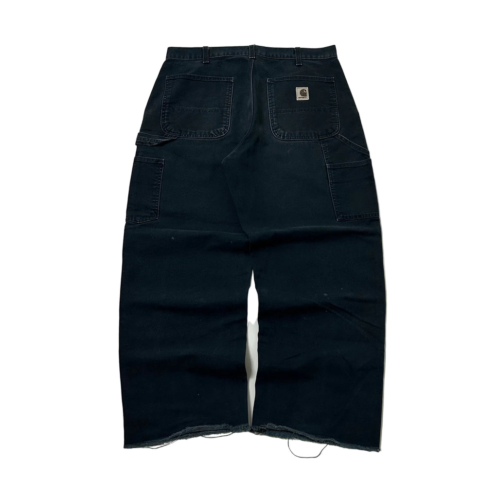 Vintage Carhartt Dungaree Fit Carpenter Pants Black Size 34