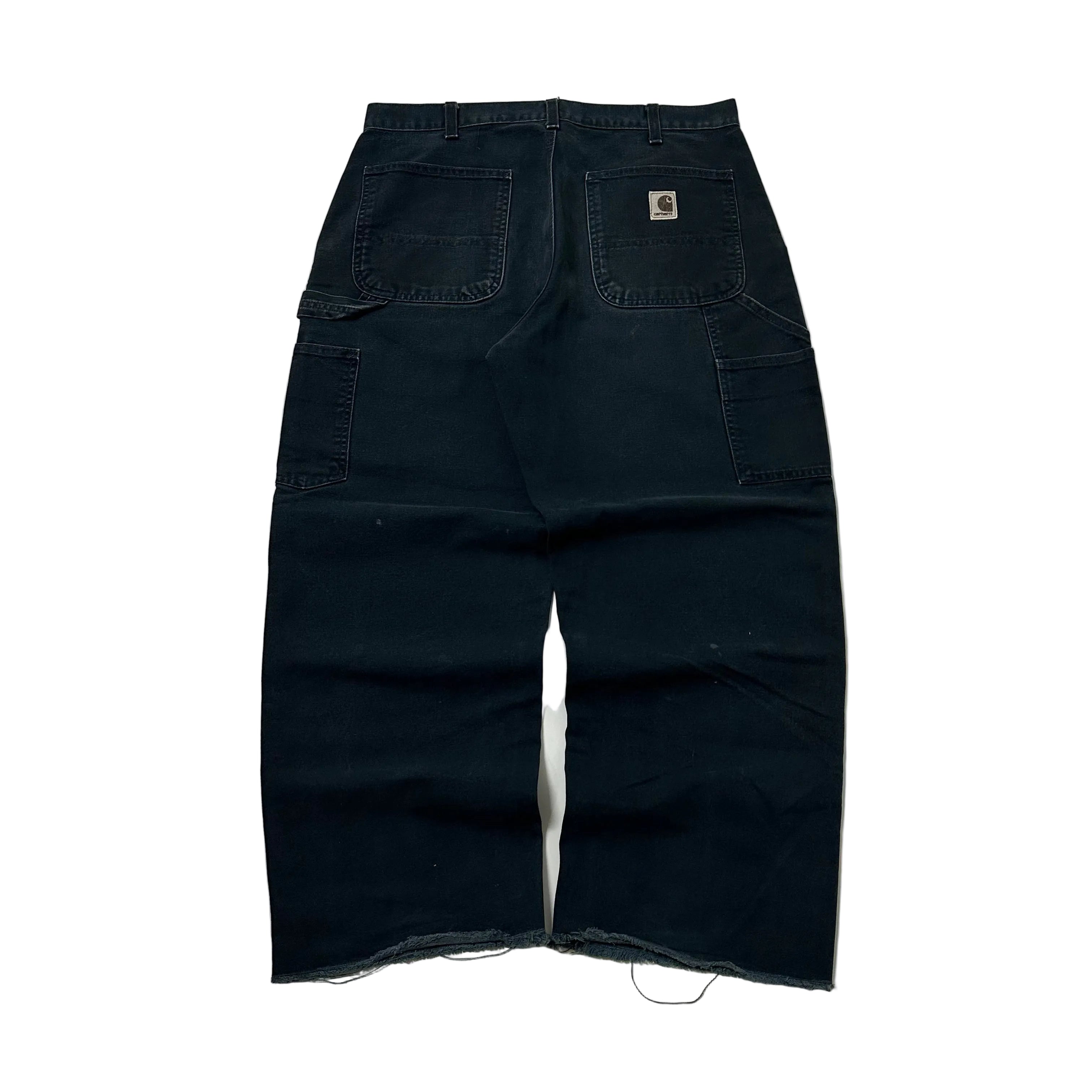 Vintage Carhartt Dungaree Fit Carpenter Pants Black Size 34