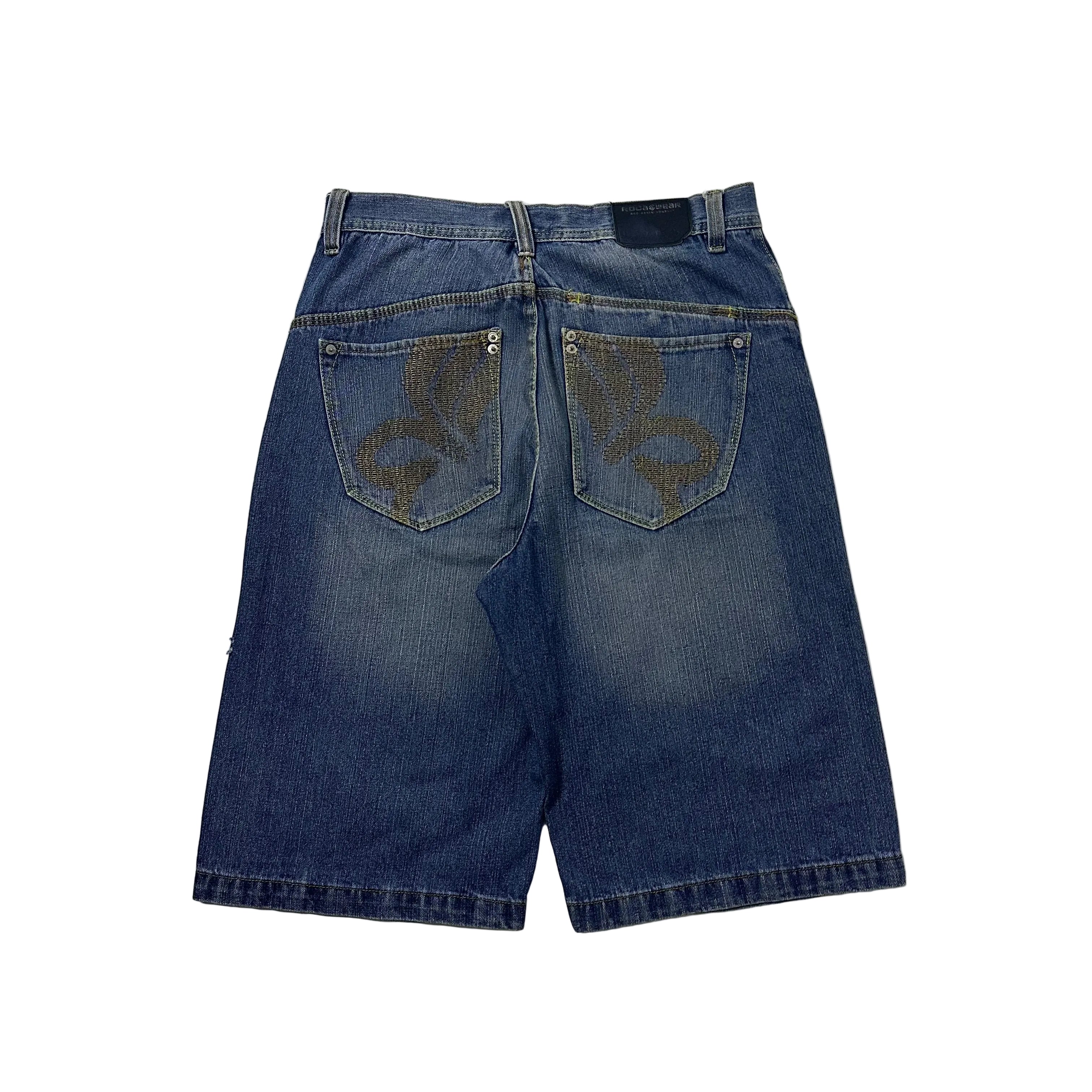 Vintage Y2K Rocawear Baggy Long Jorts (Size 32) - SOLD