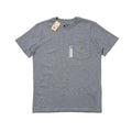 BRAND NEW Carhartt K87 Pocket T-shirt Unisex Heather Gray (Fits Small-Medium)