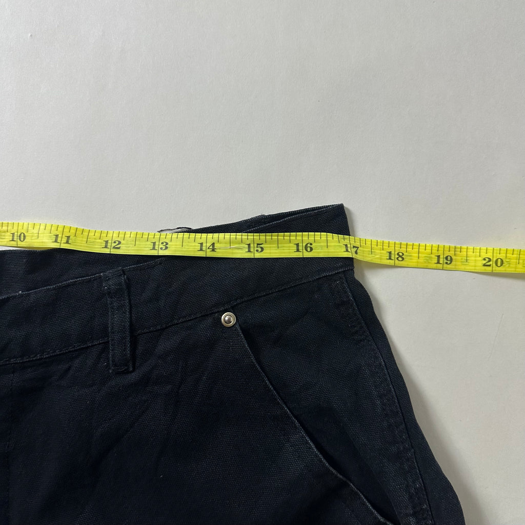 AUTICUP Double Knee Carpenter Pants in Black (Size 34)