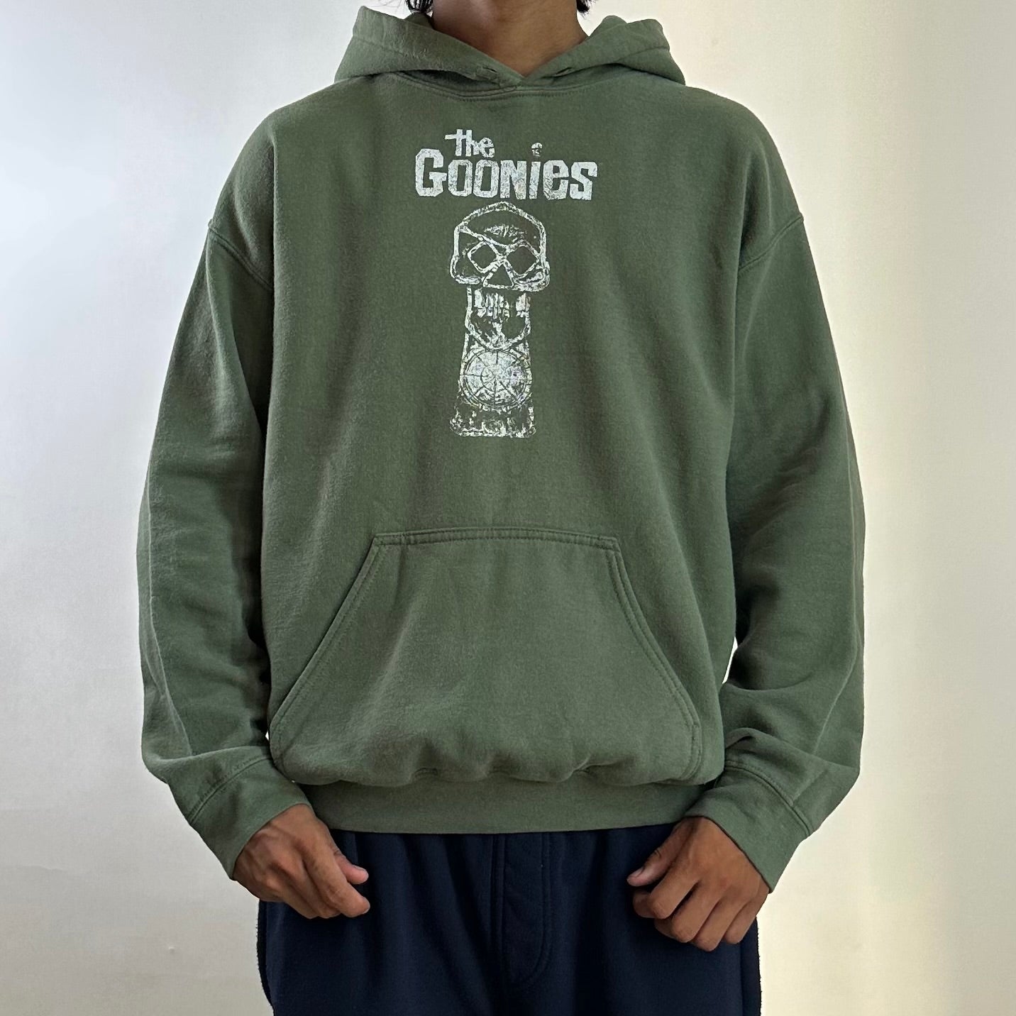 The Goonies Ripple Junction Hoodie Army Green Size Medium