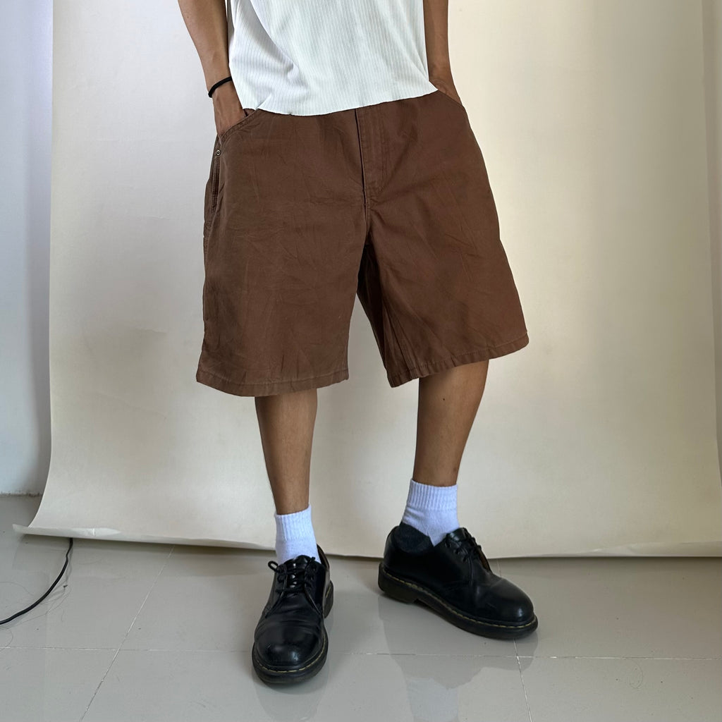 Gravel Gear Carpenter Shorts Brown Size 38