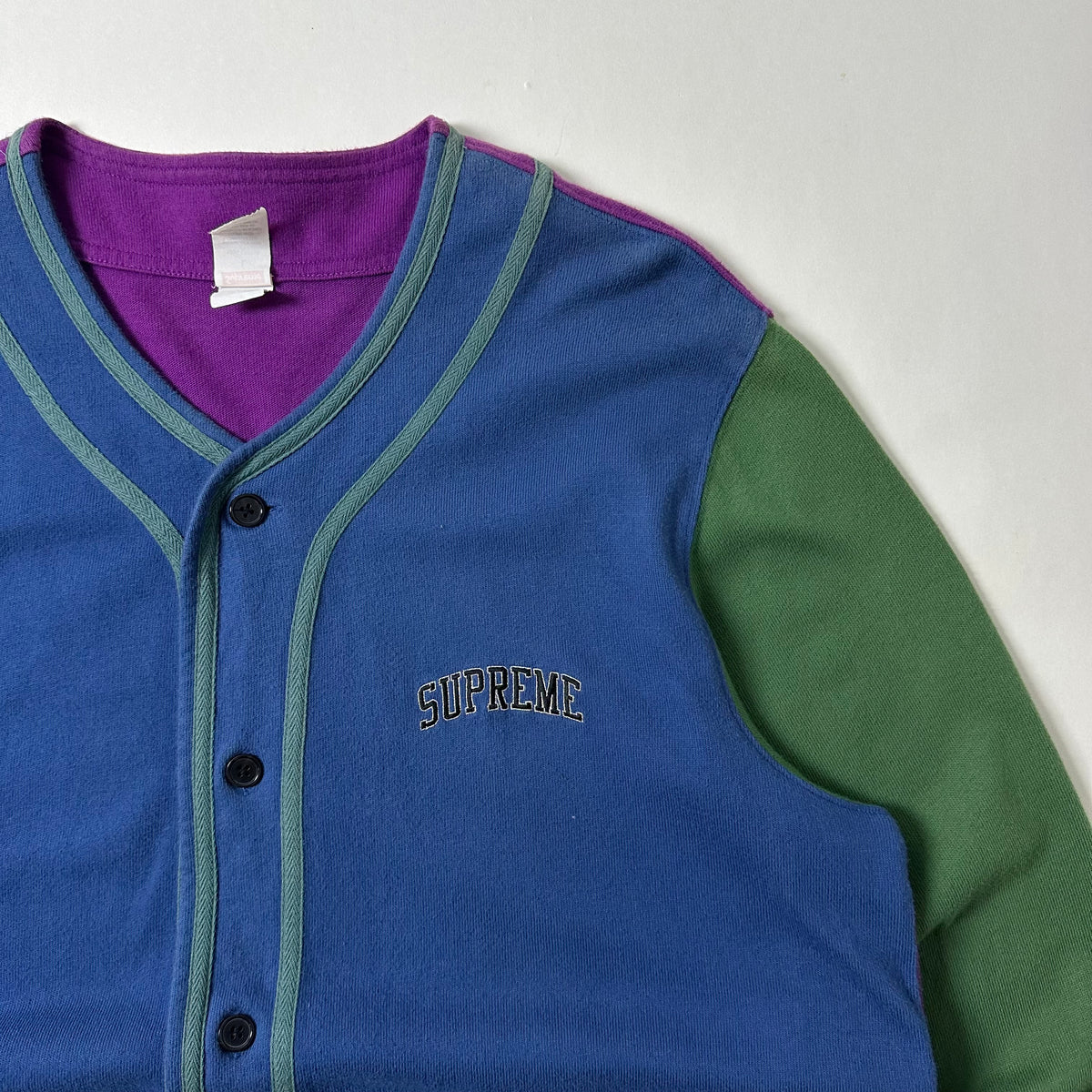 Supreme Color Baseball Top Navy Men’s (Size Large)