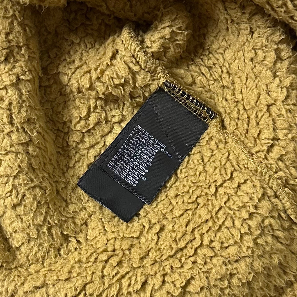 The North Face Groveland Chestnut Brown Sherpa Fleece Jacket Small (Fits Medium)
