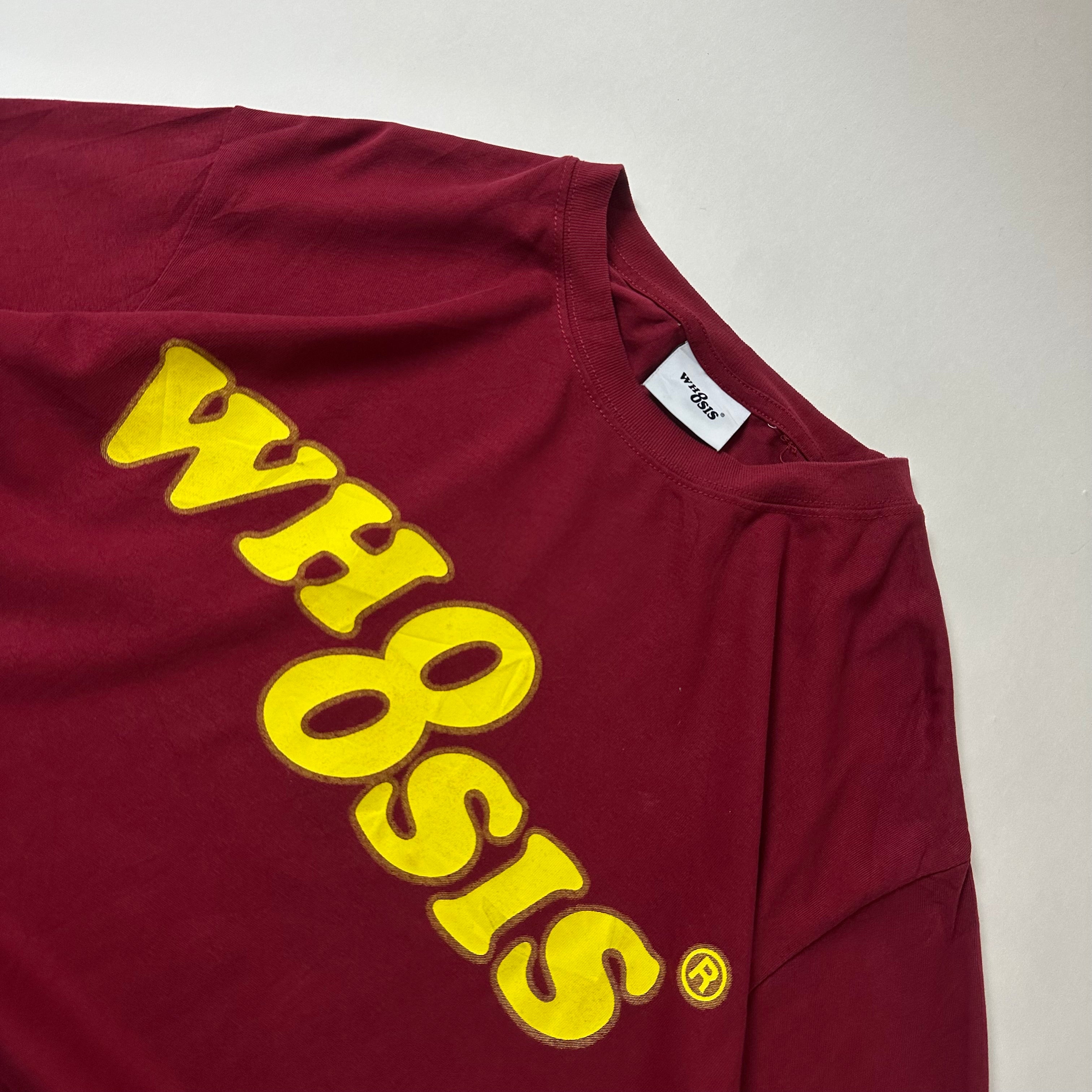 WHOOSIS Long-sleeve T-Shirt in Burgundy (Size XL)