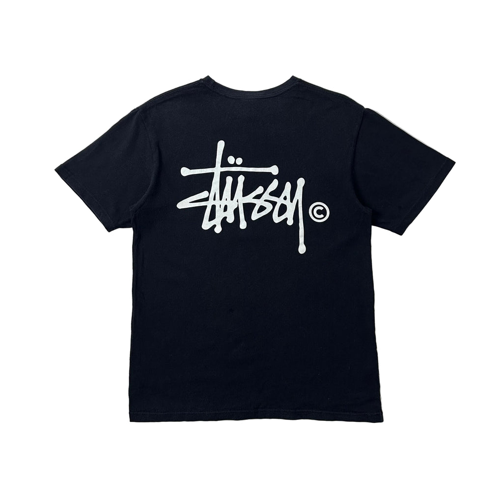 Stussy Basic Logo T-Shirt in Black (Size Medium)