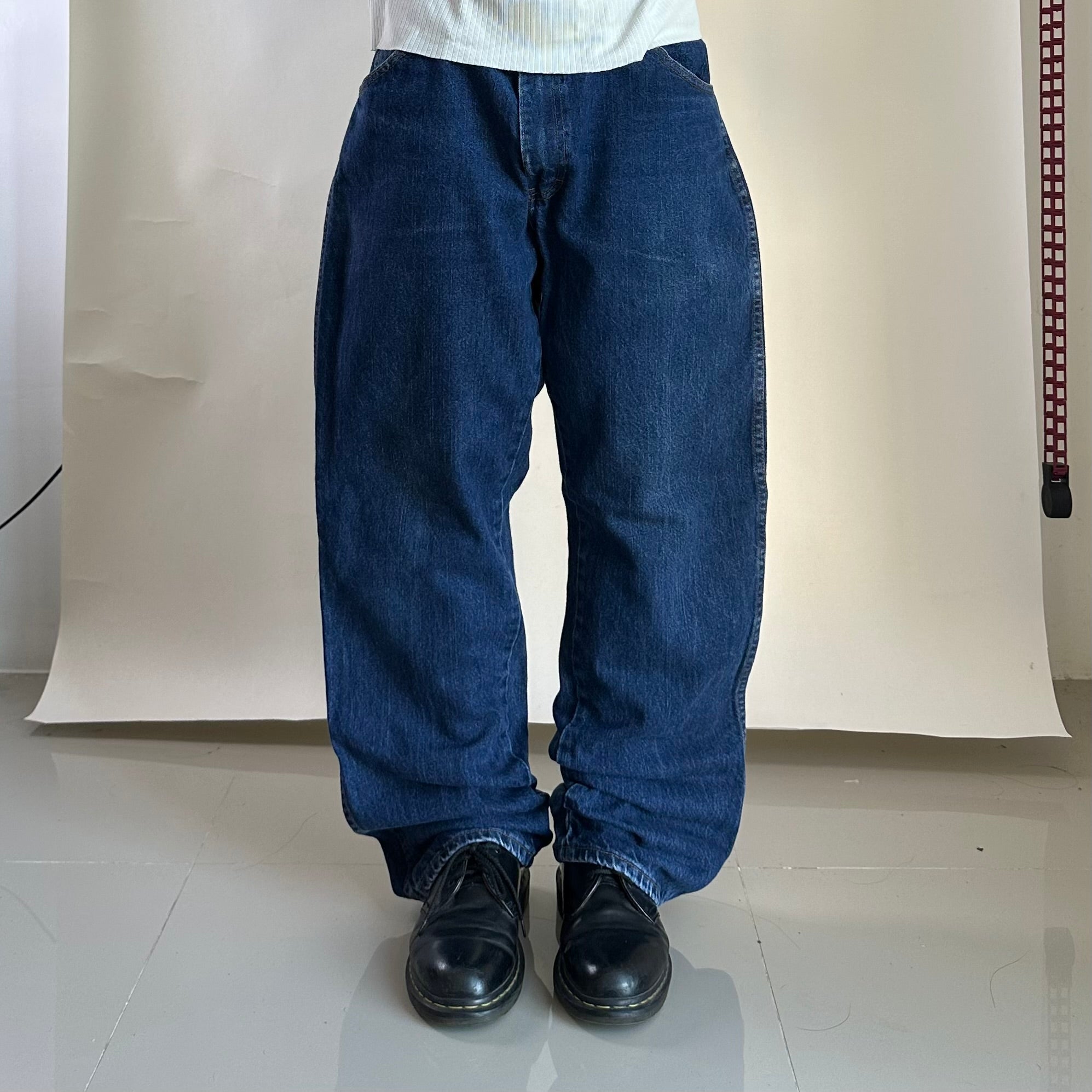 DICKIES Relaxed Fit Dark Wash Denim Pants (Size 36)