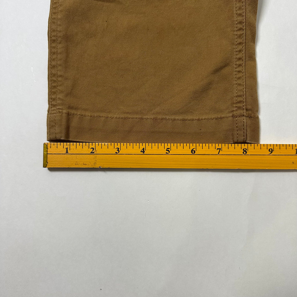 Carhartt Duck Bib Overalls Double Knee Brown (Size 32-34) - SOLD