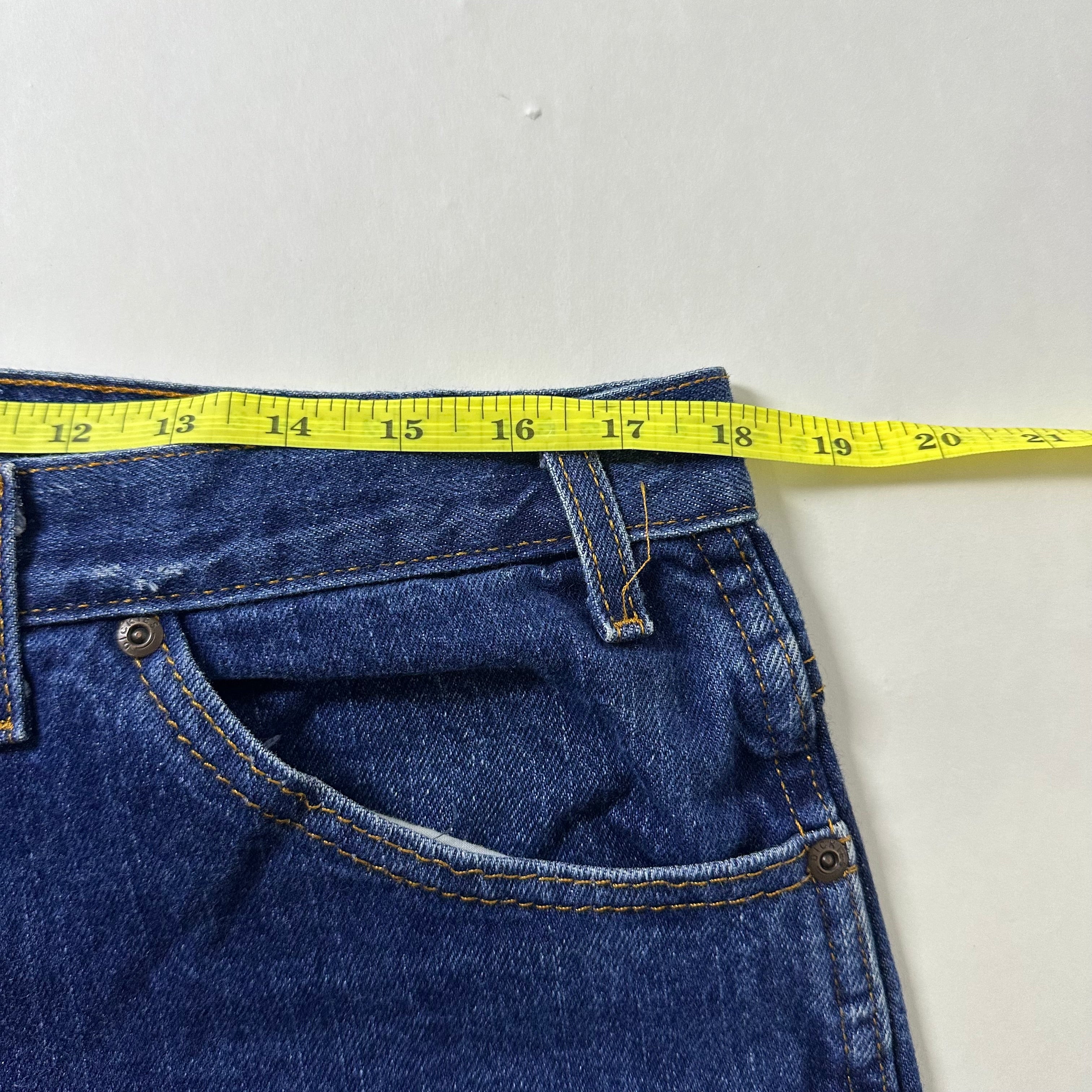 DICKIES Relaxed Fit Dark Wash Denim Pants (Size 36)
