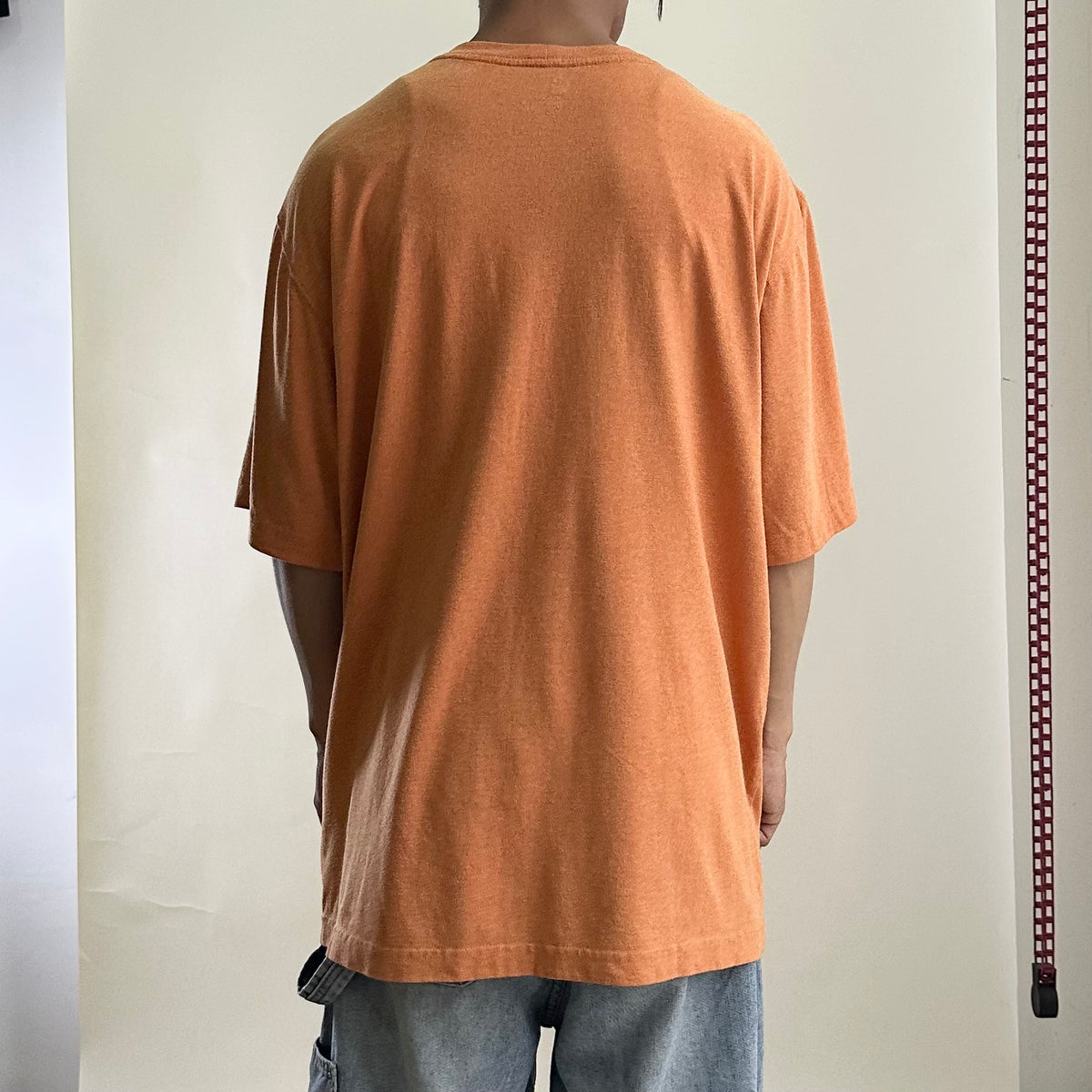 Carhartt K87 Original Fit Pocket T-Shirt in Heather Orange (Size Large)