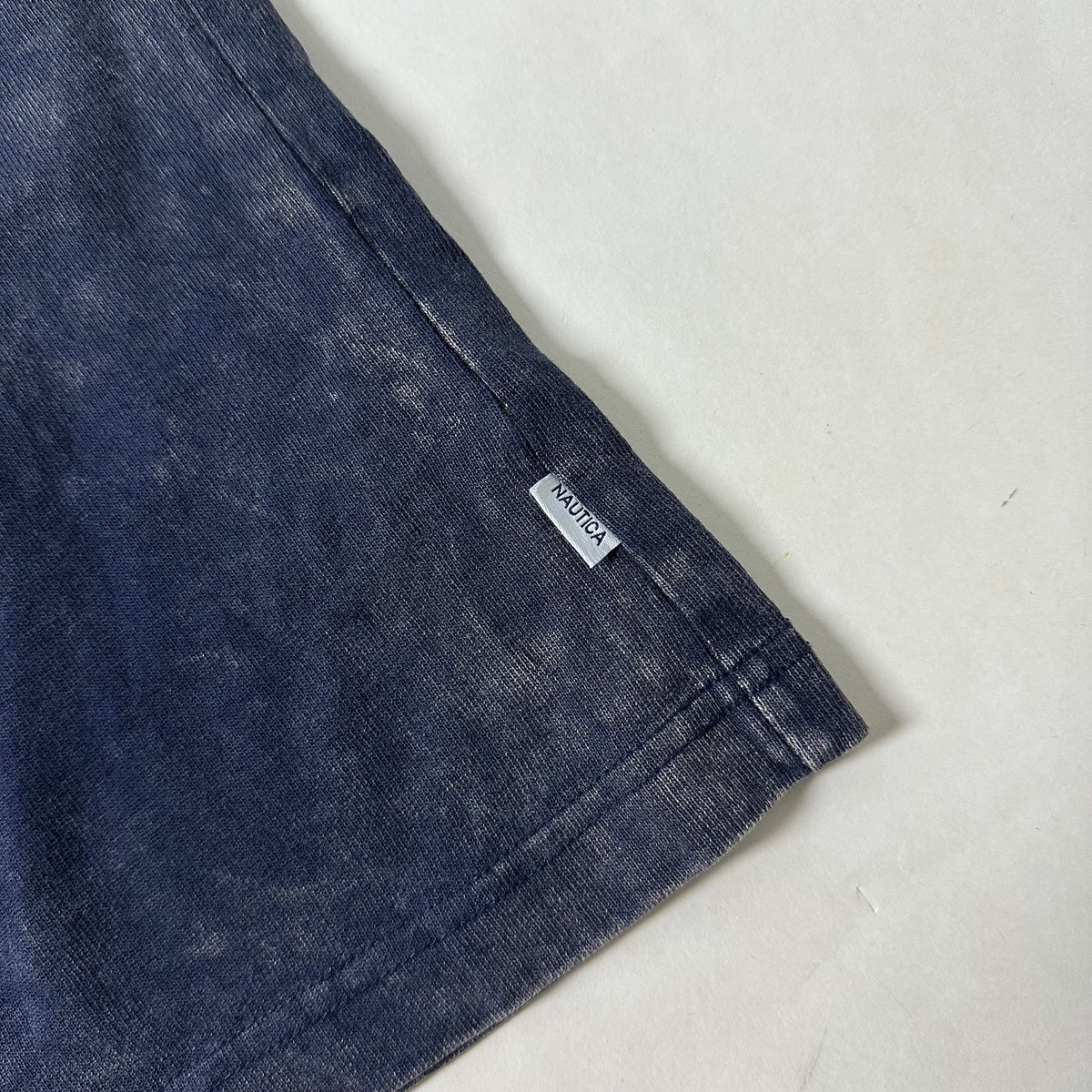 Nautica Japan Pigment Dyed Pocket Tee in Navy (Size Large) Oversized Heavy Cotton