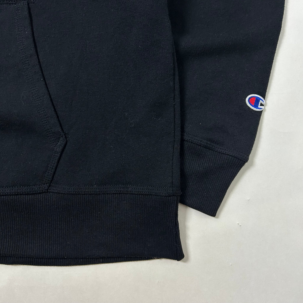 Champion Half-Zip Sweatshirt Black Size XL